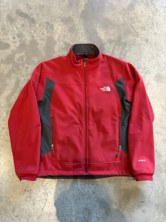 (M) The North Face Red Jacket