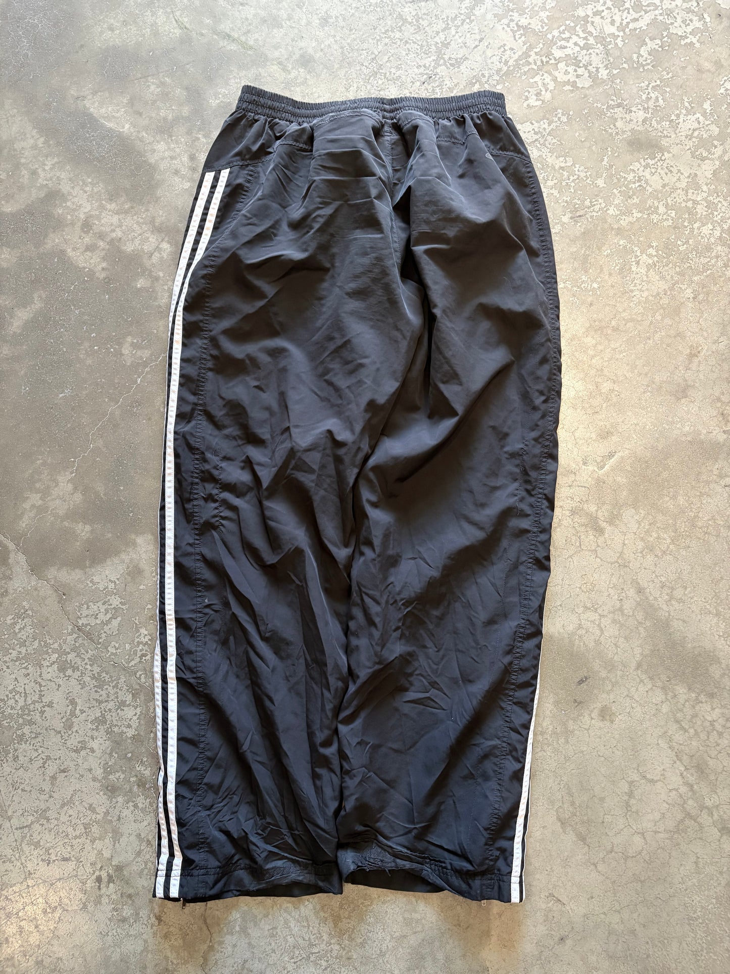 (M) Adidas Black Track Pants