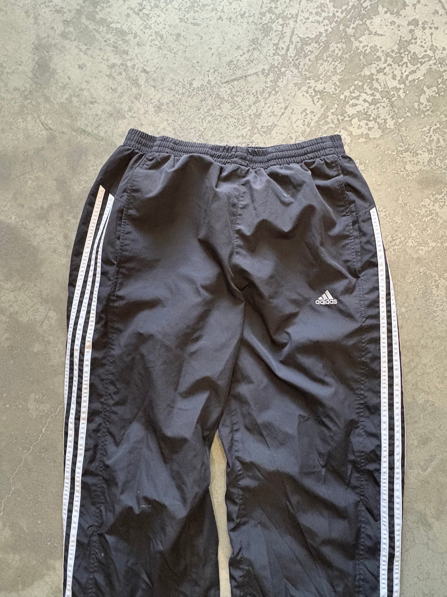 (M) Adidas Black Track Pants