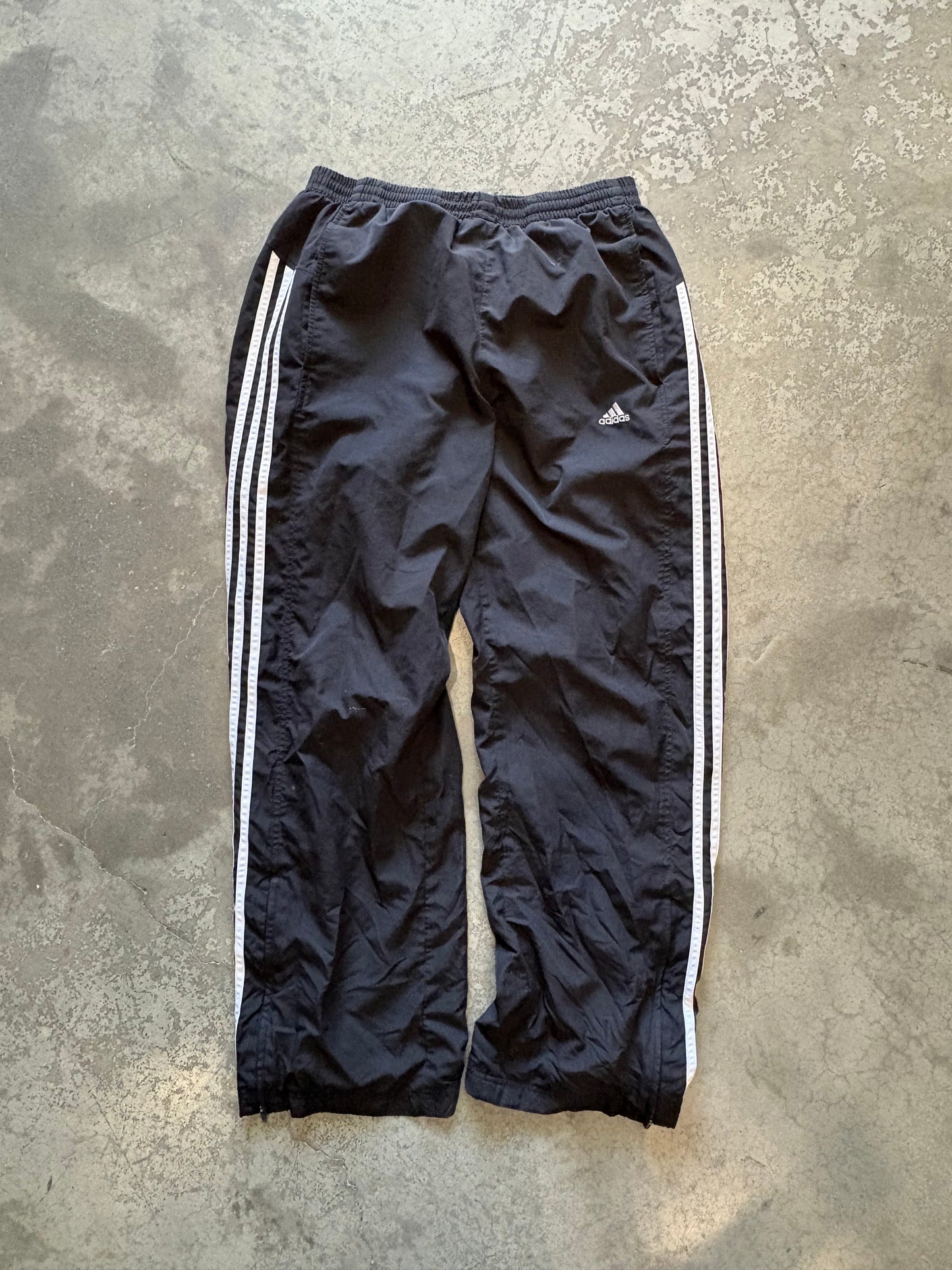 (M) Adidas Black Track Pants