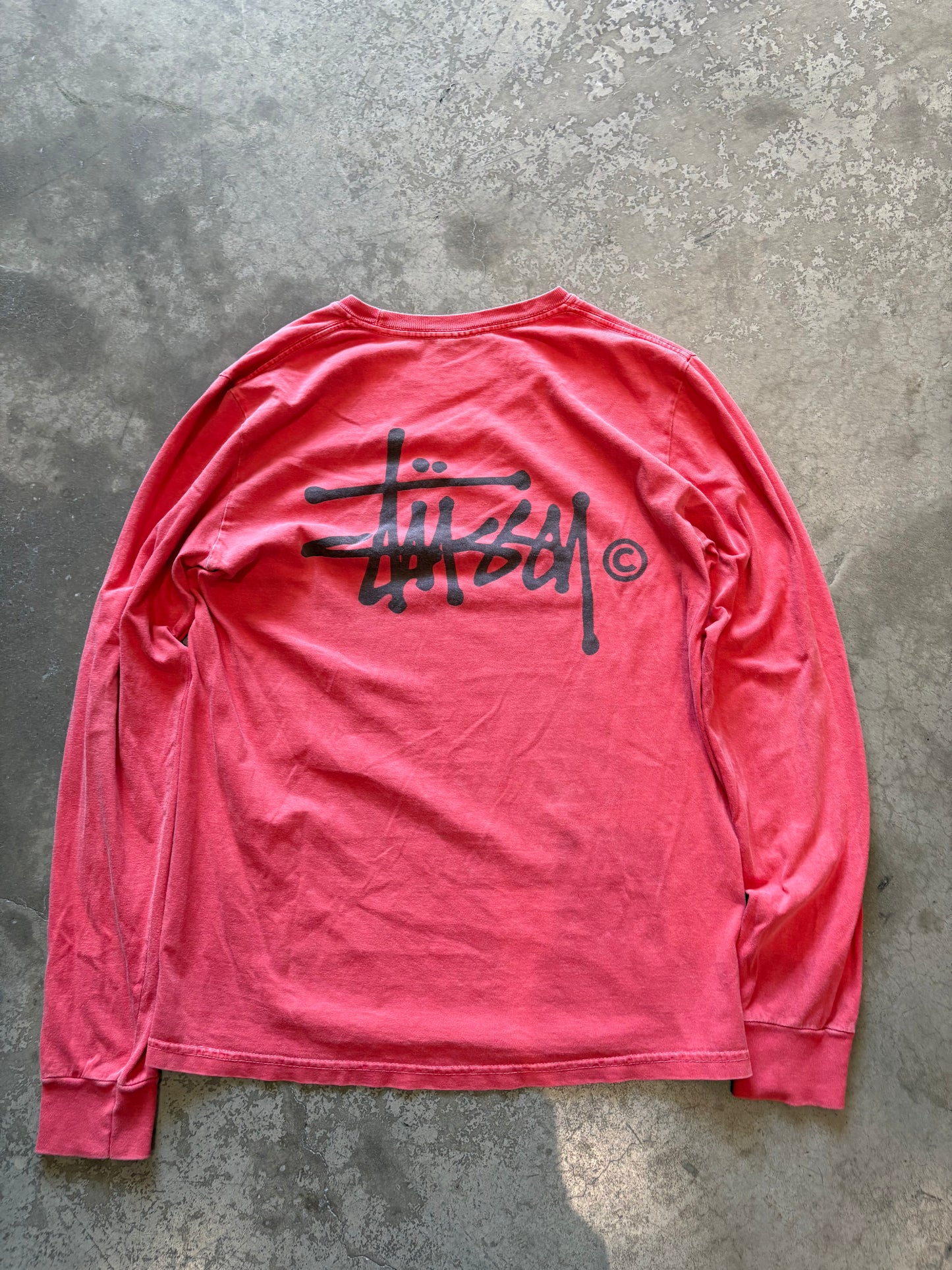 (S) Stussy Red Long Sleeves