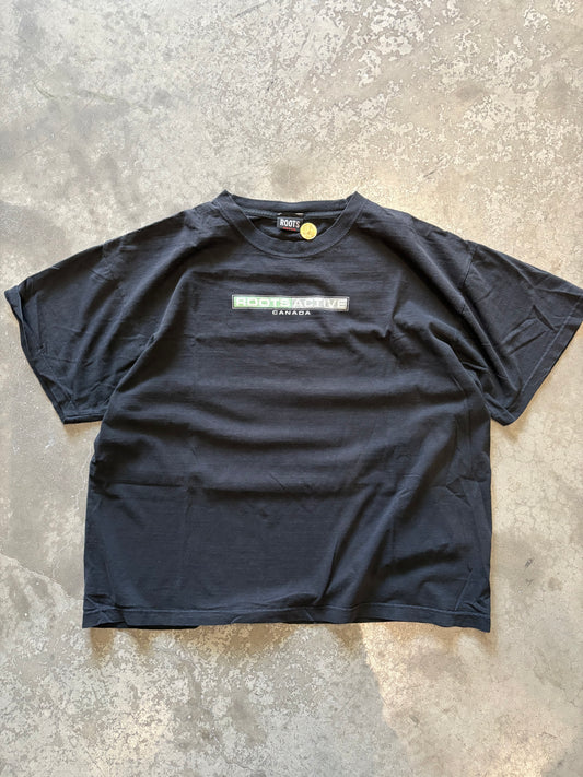 (L) Roots Box Logo Tee