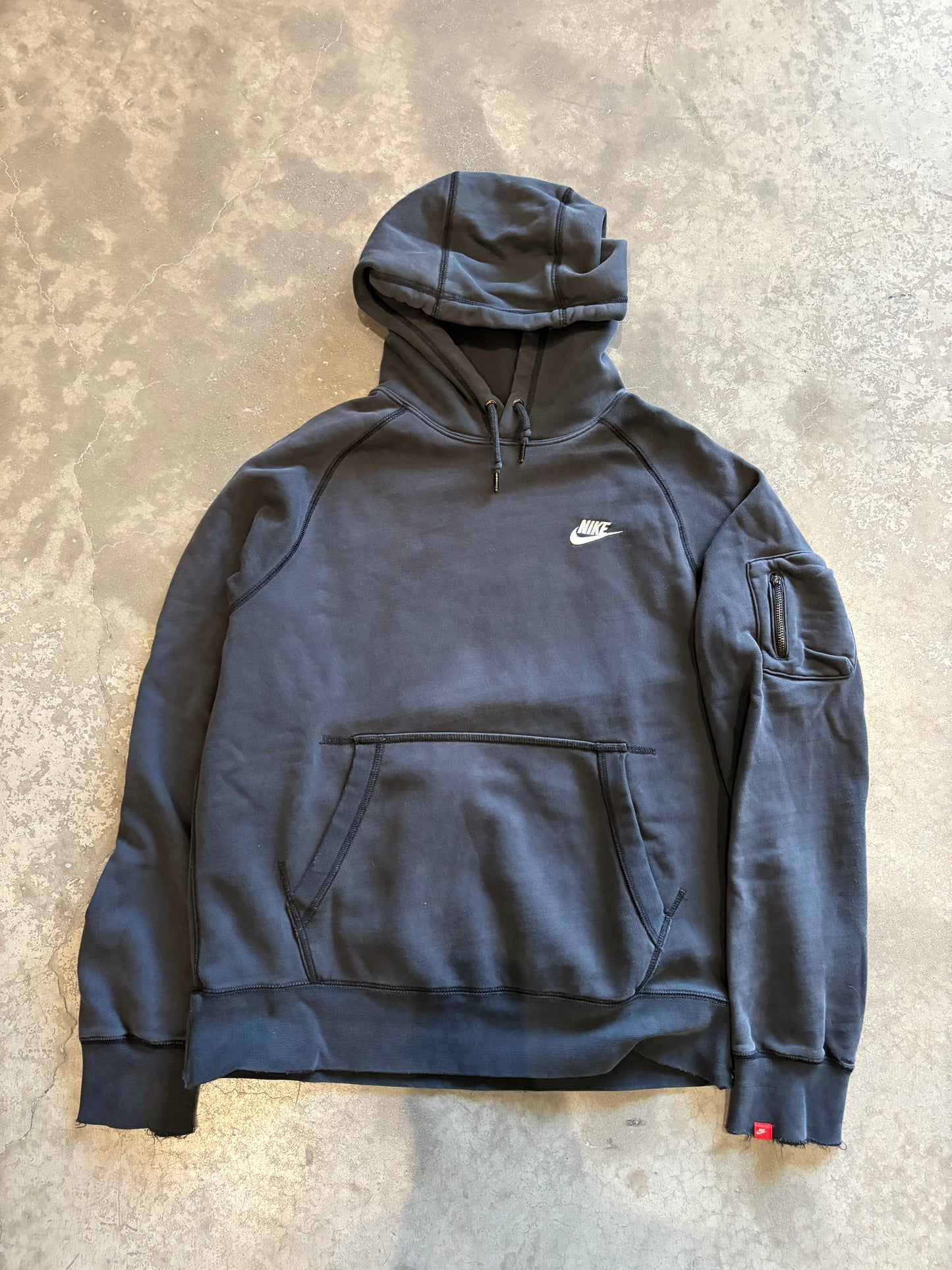 (M) Nike Spellout Black Hoodie