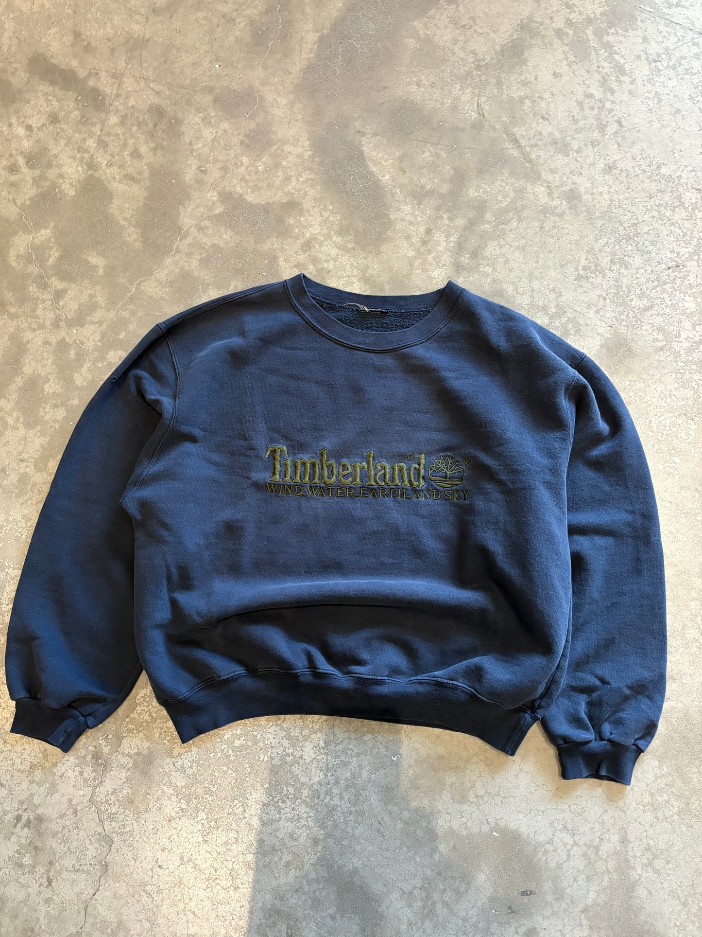 (M) Timberland Navy Crewneck