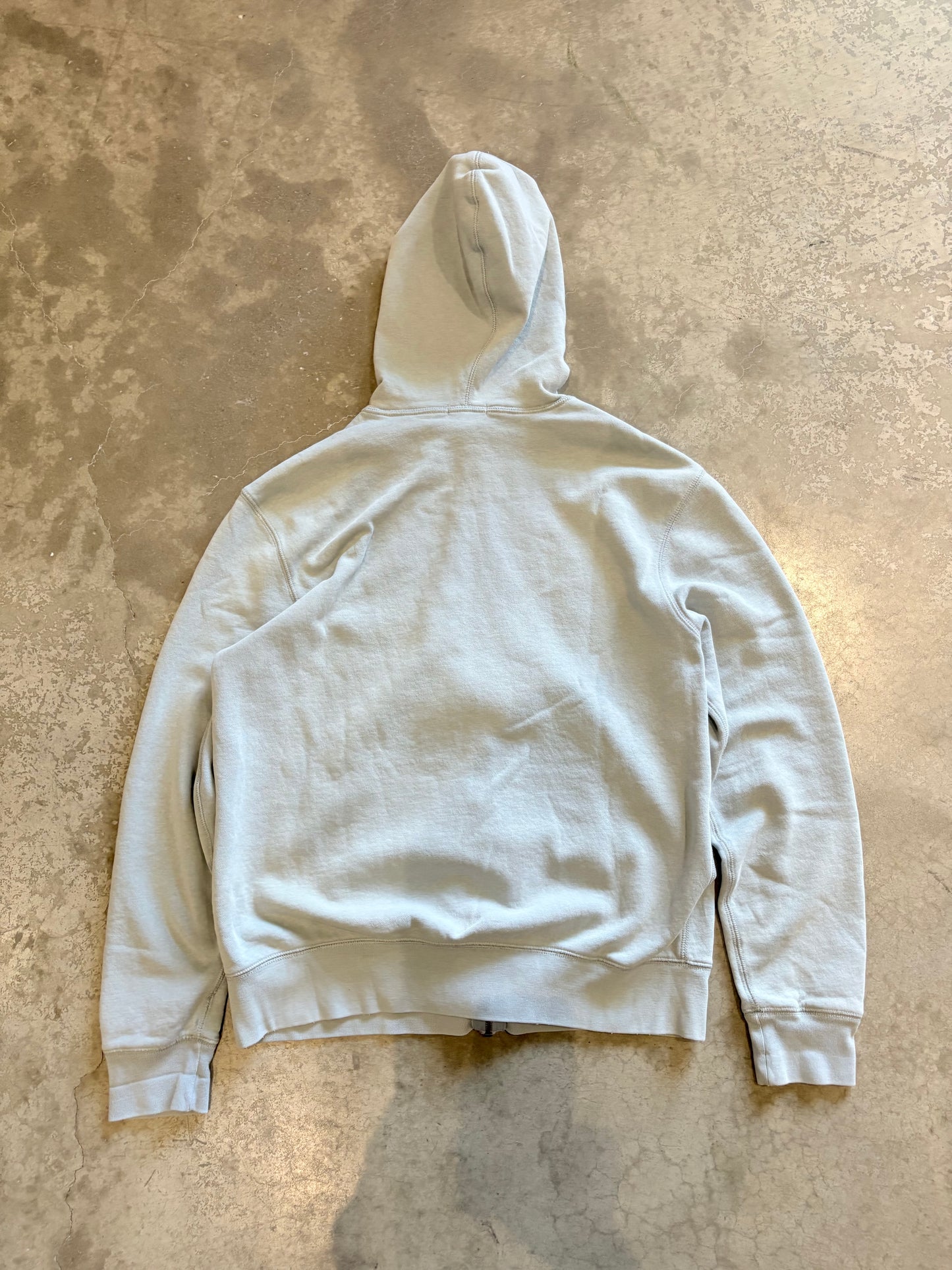 (M) Gap Light Blue Zip Up Hoodie