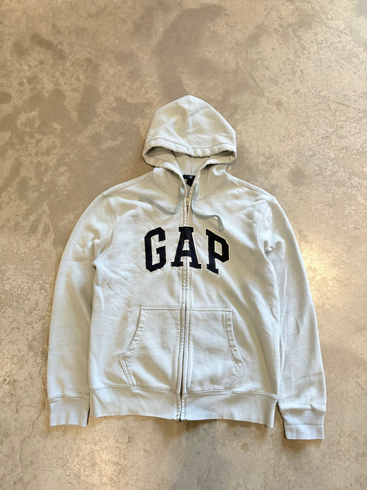 (M) Gap Light Blue Zip Up Hoodie