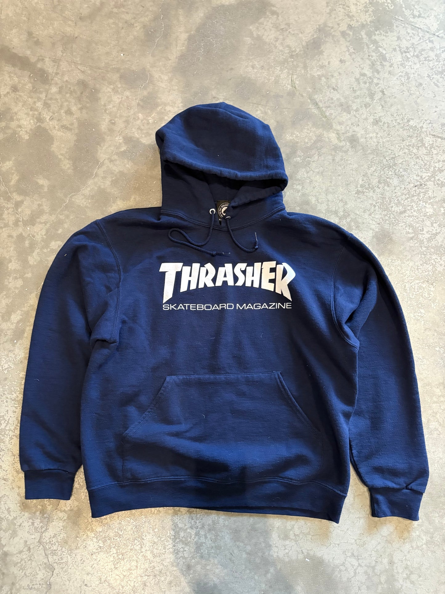 (M) Trasher Navy Hoodie