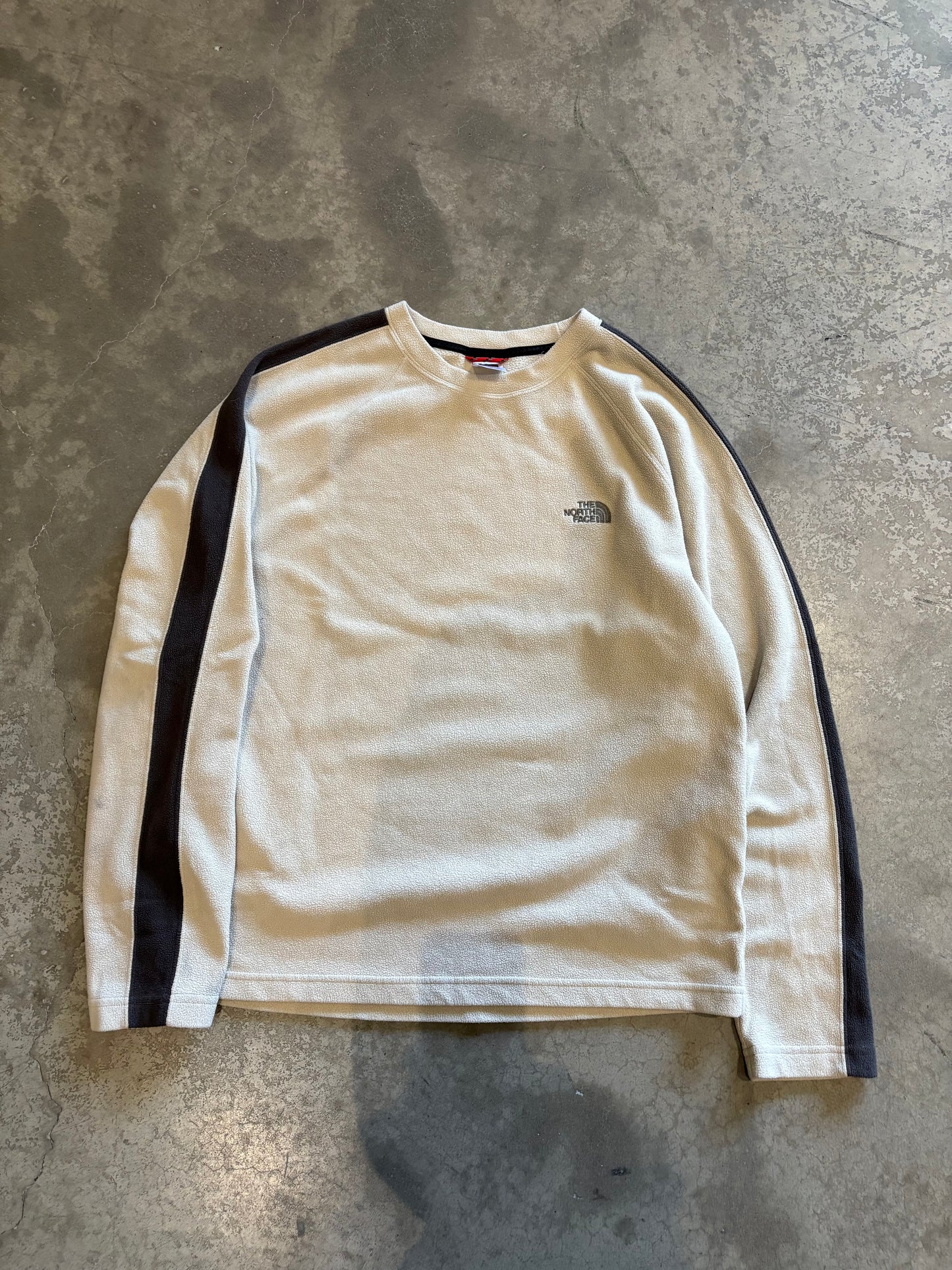 (M) The North Face Cream Fleece Pullover