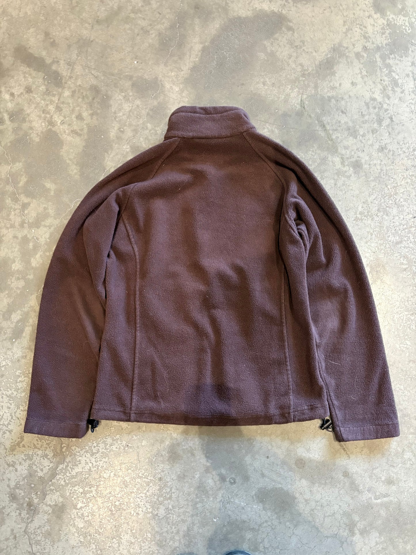 (S) Columbia Burgundy Fleece