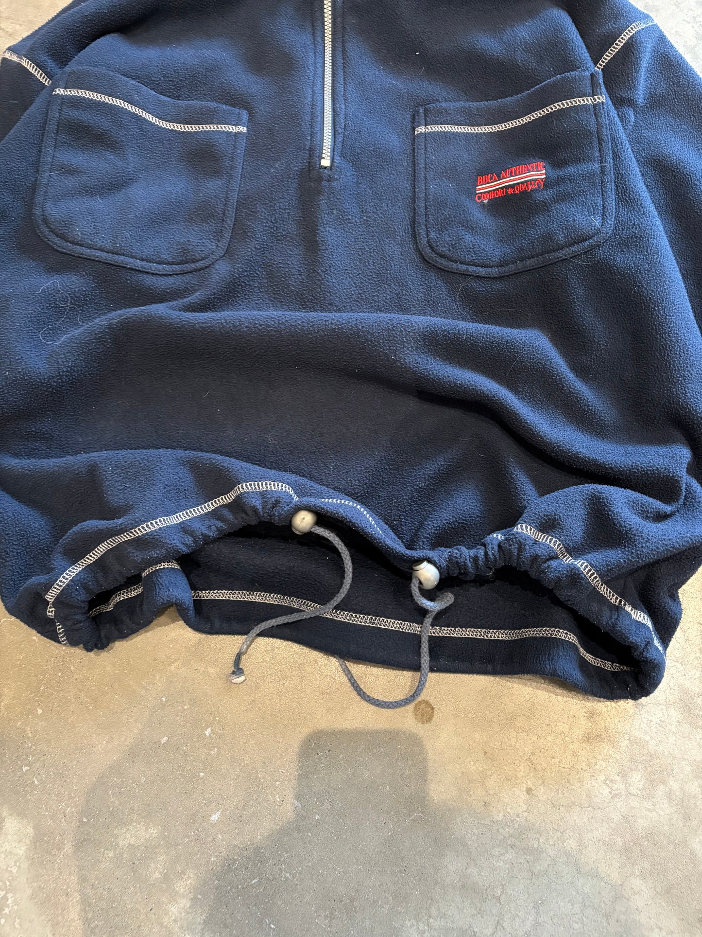 (L) Boca Authentic Navy Fleece